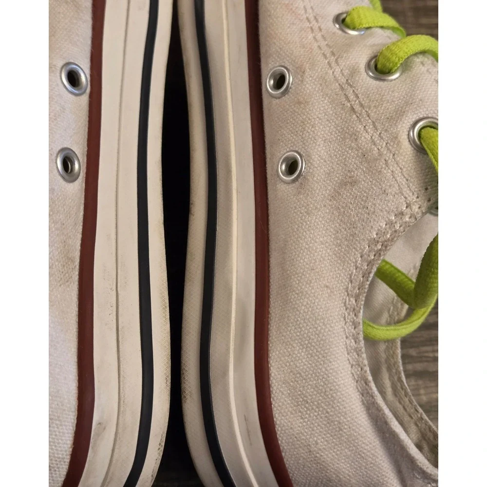Converse Allstar Low Top Sneakers Shoes Youth Size 3 White